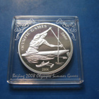 Palau 5 dollaria hopea olympiaraha Peking - 2006 PROOF - pikkukuva 1