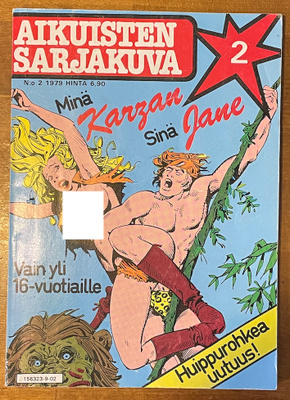 Aikuisten sarjakuva 2/1979 - Karzan