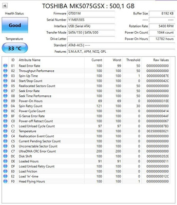 500GB SATA 2.5" TOSHIBA *ILMAINEN TOIMITUS*
