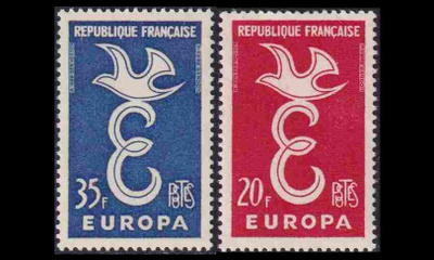 Ranska 1210-1 ** Europa (1958)