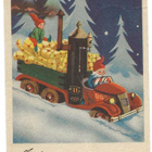Tub Joulumerkki 1943 Motinhakkaajapoika kortilla - pikkukuva 2