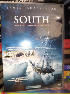 DVD Ernest Shackleton -  SOUTH ( SIS POSTIKULU (
