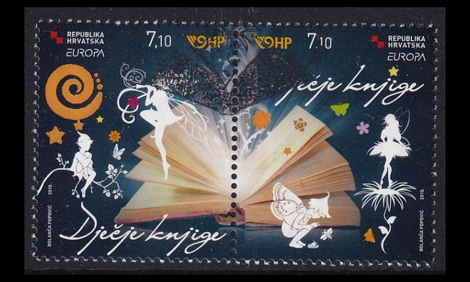 Kroatia 953-4p o Europa lastenkirjat (2010)