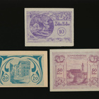 Itävalta Notgeld 10, 20, 50 Heller, Schardenberg 1920 - pikkukuva 1