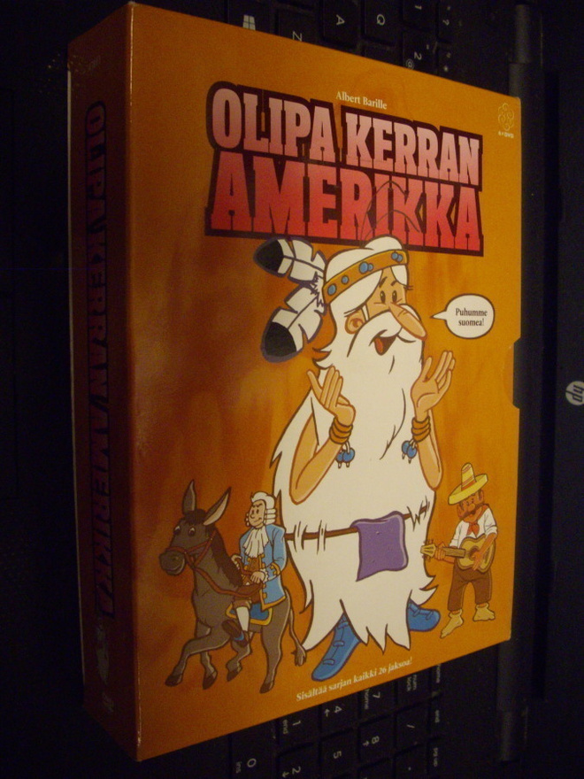 6DVD : OLIPA KERRAN AMERIKKA ( Sis. postikulun )