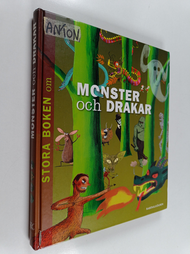 Benoit Delalandre : Stora boken om monster och drakar