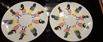 MARIMEKKO KULKUE lautaset 2 kpl