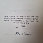 Mika Waltari : Jokin ihmisessä (signeerattu, numeroitu) - pikkukuva 3