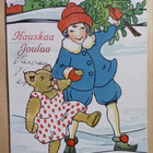 V. Schonberg: Leidi ja Nalle-neiti viemässä kuusta, p. 1917 - pikkukuva 1