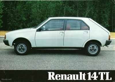 Renault 14 -esite 80-luvun alusta