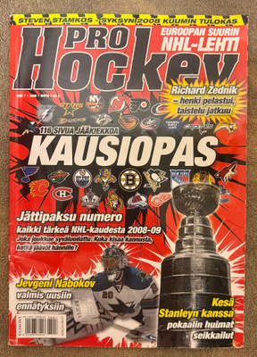 PRO HOCKEY Nro 7/2008 NHL KAUSIOPAS