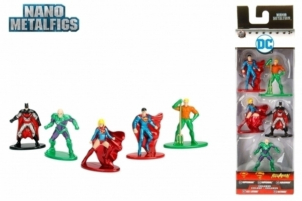 Nano Metalfigs DC Super Sankarit 5-Pack B *UUSI*