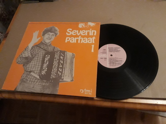 Severi Suhonen : Severin Parhaat lp orig 1972 Esa Pakarinen