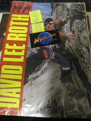 DAVID LEE ROTH-SKYSCRAPER TOUR KIERTUEKIRJA '88 JAPANI+