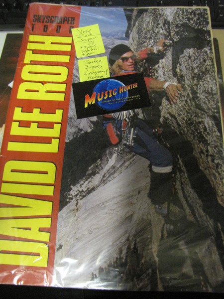 DAVID LEE ROTH-SKYSCRAPER TOUR KIERTUEKIRJA '88 JAPANI+