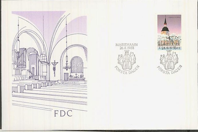 1988 Jommalan kirkko FDC