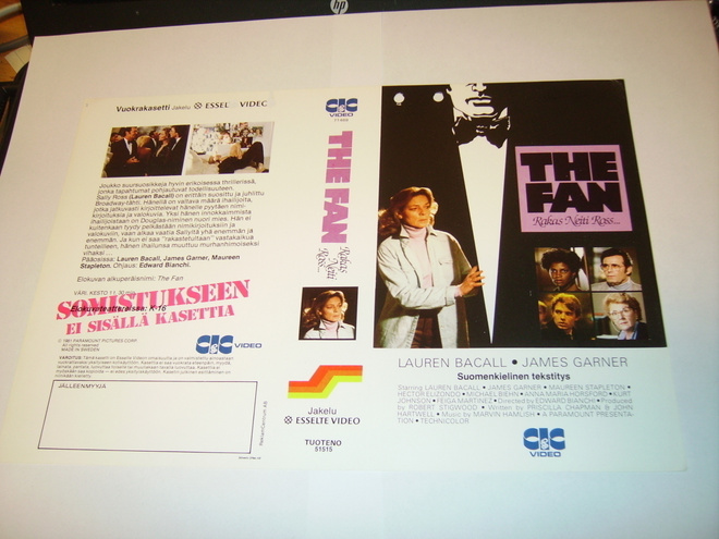 Vhs kansipaperi Fix - THE FAN Rakas Neiti Ross...