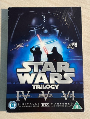 Star Wars -trilogia (1977-1983) alkuperäiset versiot (6DVD)