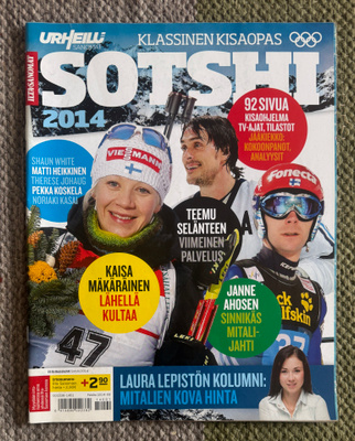 URHEILUSANOMAT SOTSHI 2014 KISAOPAS