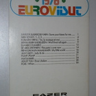 Euroviisut 1976 nuottikirja + liite - pikkukuva 2