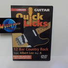 QUICK LICKS 12 BAR COUNTRY ROCK, STYLE: ALBERT LEE UUSI DVD - pikkukuva 1