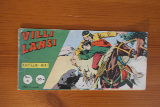 Villi Länsi:Kapteeni Miki 6/1961.