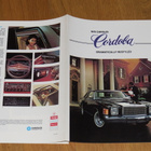 1978 Chrysler  Cordoba esite - KUIN UUSI - pikkukuva 1