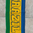 Football scarf marked BRAZIL - pikkukuva 1