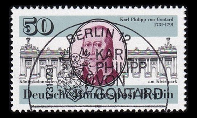 Berlin 639 o Karl Philipp von Gontard EPL (1981)