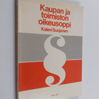 Kalevi Suojanen : Kaupan ja toimiston oikeusoppi - pikkukuva 1