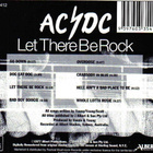 AC/DC:LET THERE BE ROCK AUS CD - pikkukuva 2