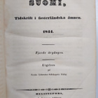 Suomi, Tidskrift i fosterländska ämnen : 1844-1846 - pikkukuva 3