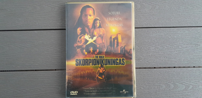 DVD: Skorpionikuningas (The Rock, Kelly Hu 2001)