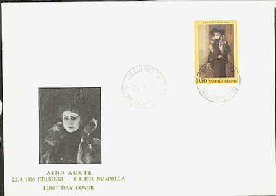 1976 Akte ensipäivä, pvm-leima