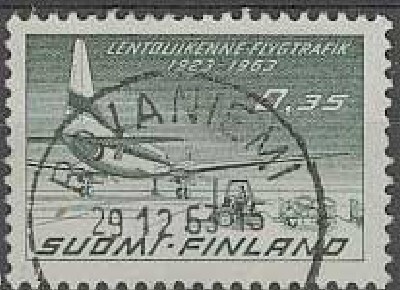 1963 lentoliikenne 35p loisto ROVANIEMI -63