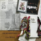 Ristipistomalli ja muliinilankoja  Red Wine / Eva Rosenstand - pikkukuva 1