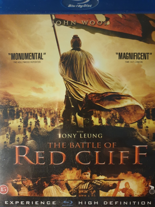 RED CLIFF BLU-RAY UUSI