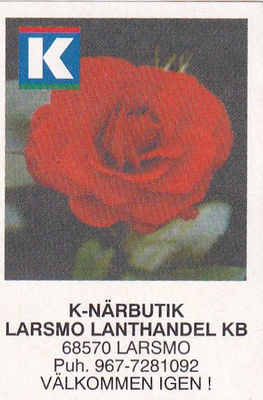 Larsmo, K-Närbutik, Larsmo Lanthandel Kb , 2/13