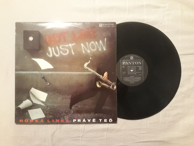 Horká Linka – Práve Ted' = Just Now lp 1990 Jazz-Rock