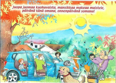 kortti ** Polkutie Anita Iloinen oivallus - erilaisia