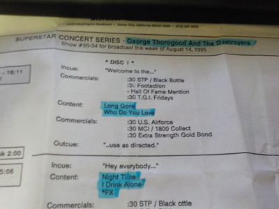 GEORGE THOROGOOD AND THE DEST,, LIVE CONCERT RADIOSHOW 2CD