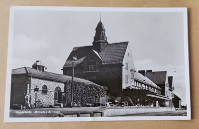 Haaparanta, Rautatieasema, vanha mv vkpk, p. 1956 Suomeen