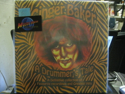 GINGER BAKER - A DRUMMERS TALE UUSI LP