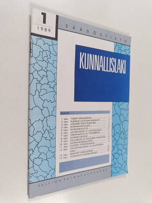 Kunnallislaki 1/1989