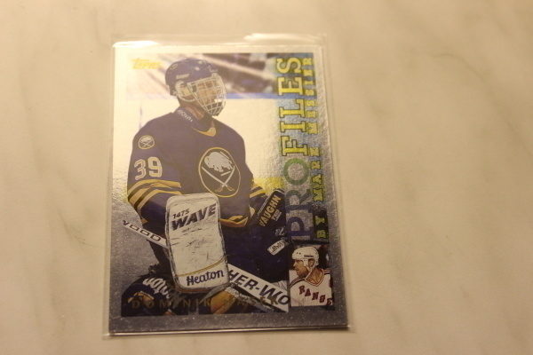 1995-96 Topps Profiles kortteja alkaen 1.50e/kpl