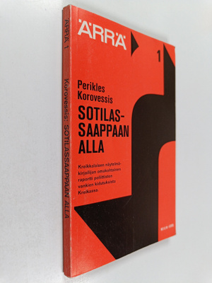 Perikles Korovessis : Sotilassaappaan alla : Raportti pol...
