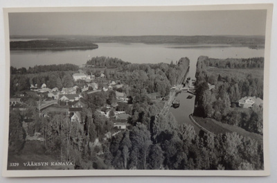 Vääksyn Kanava, Karhumäen ilmavalokuva