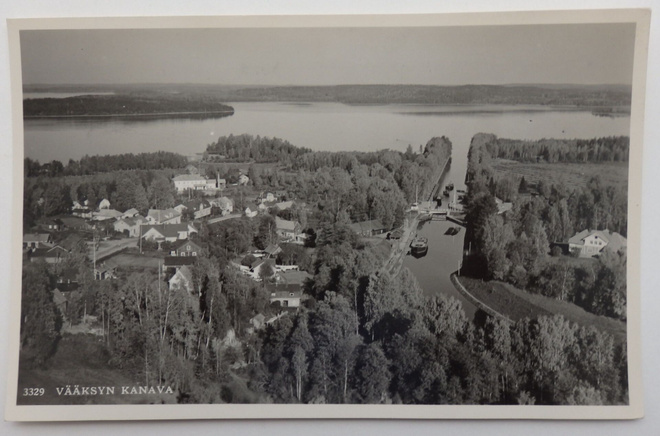 Vääksyn Kanava, Karhumäen ilmavalokuva