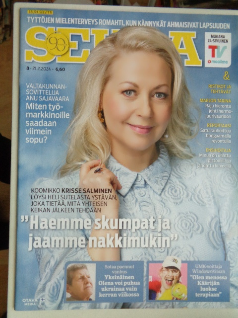 Seura lehti Nro 8/2024 (28.5)
