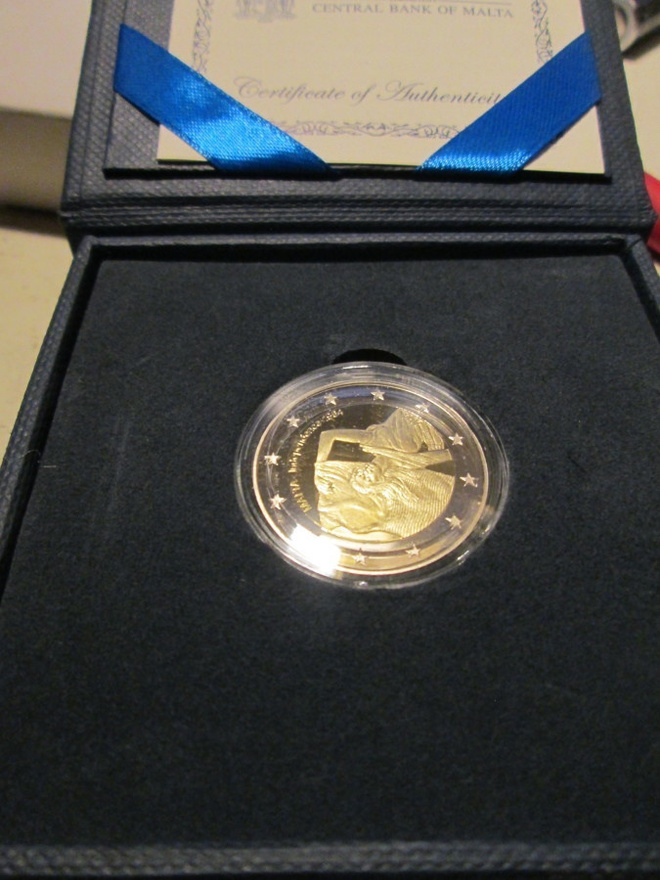 Malta 2 € 2014 Itsenäisyys 1964 PROOF